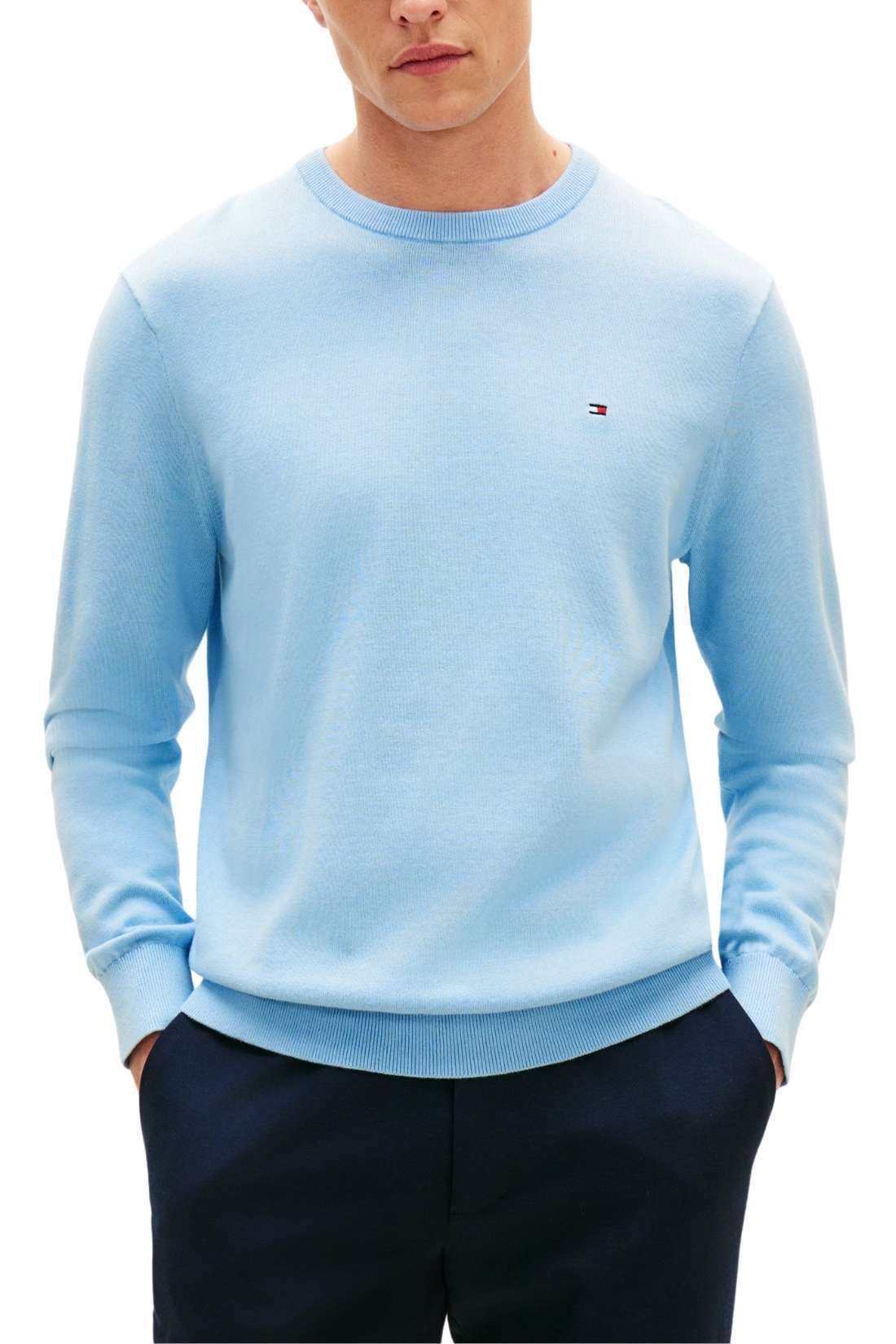 TOMMY HILFIGER - Men's pure cotton sweater  - Size XL-0