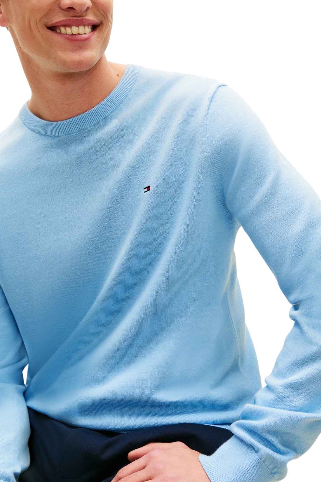 TOMMY HILFIGER - Men's pure cotton sweater  - Size XL-3