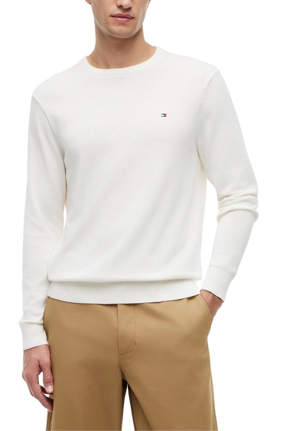 TOMMY HILFIGER - Men's pure cotton sweater  - Size XL-4