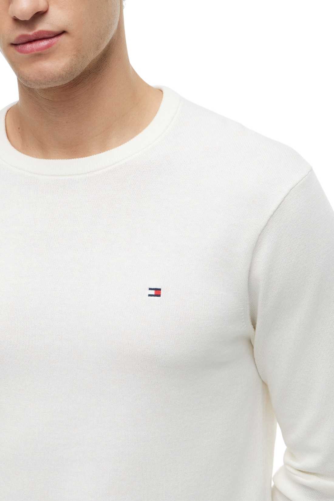 TOMMY HILFIGER - Men's pure cotton sweater  - Size XL-7