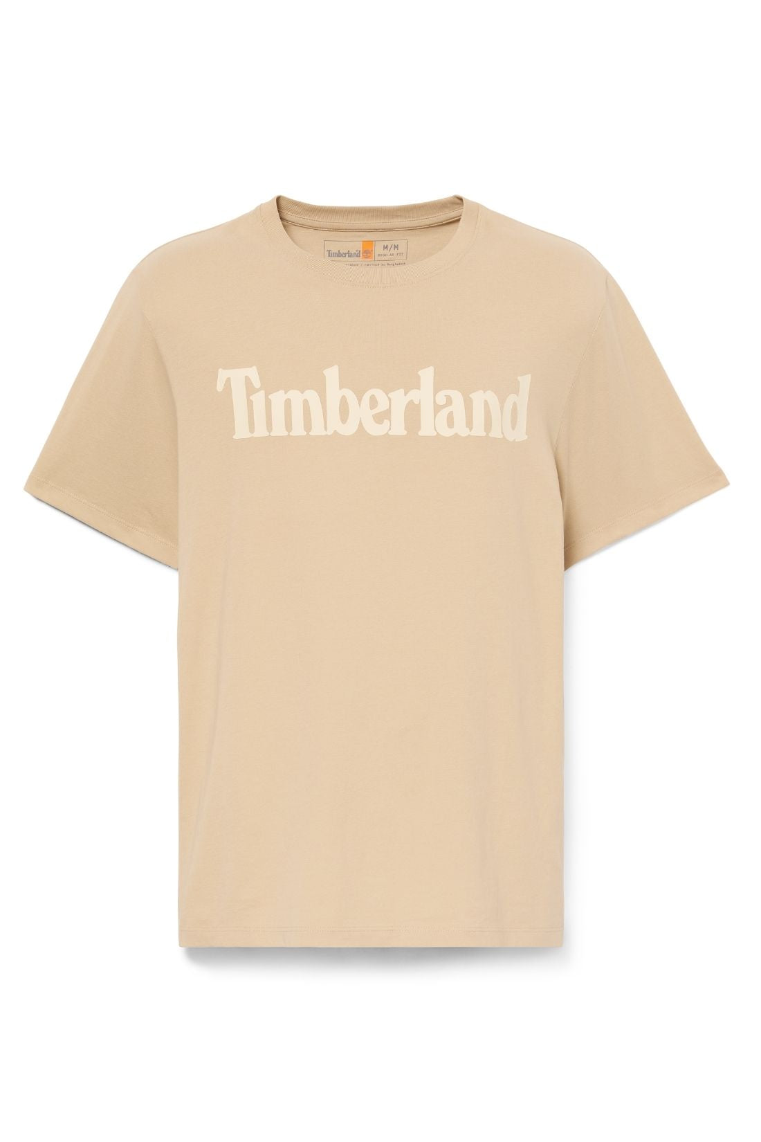 TIMBERLAND - Men's T-shirt with linear logo  - Size 3XL-4