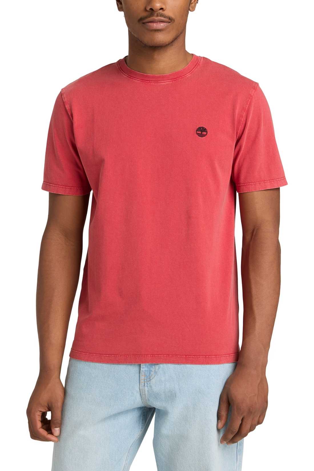 TIMBERLAND - Men's regular garment-dyed T-shirt  - Size 3XL-6