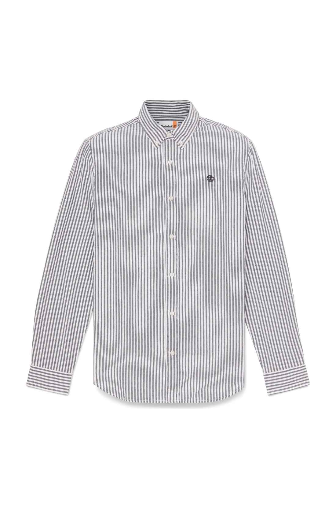 TIMBERLAND - Men's striped seersucker shirt  - Size 3XL-5