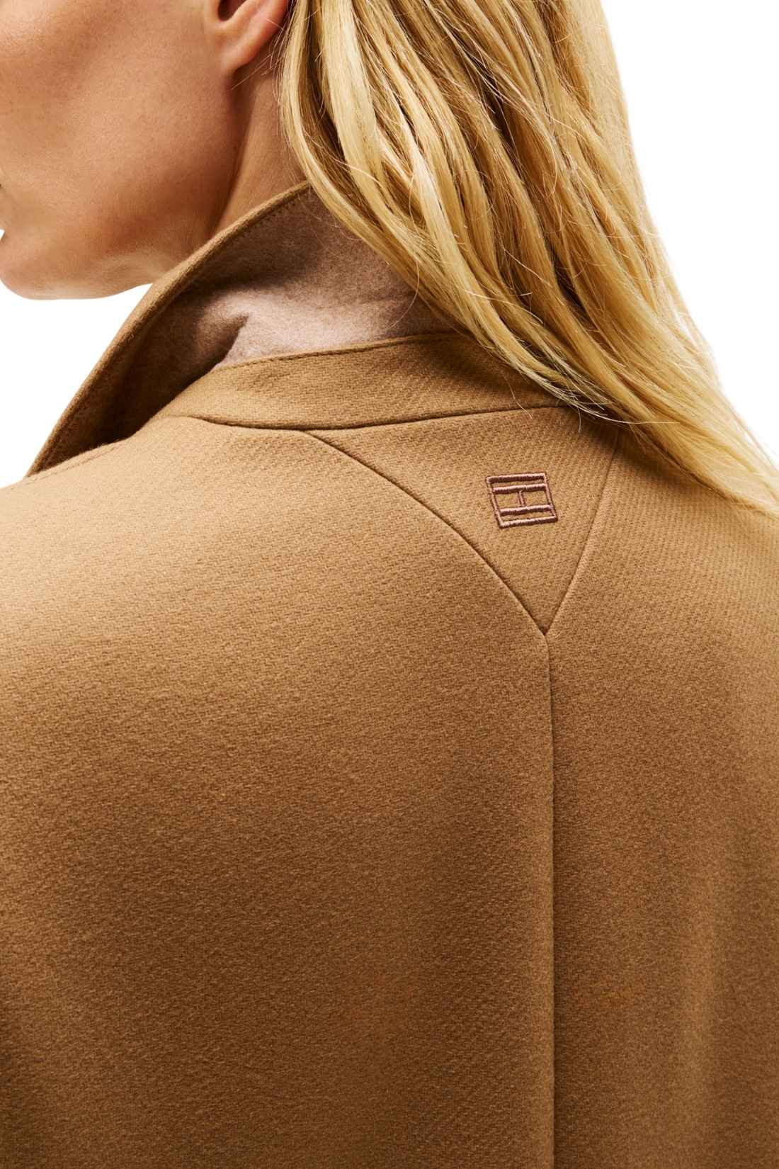 TOMMY HILFIGER - Women's cashmere single-breasted coat-4