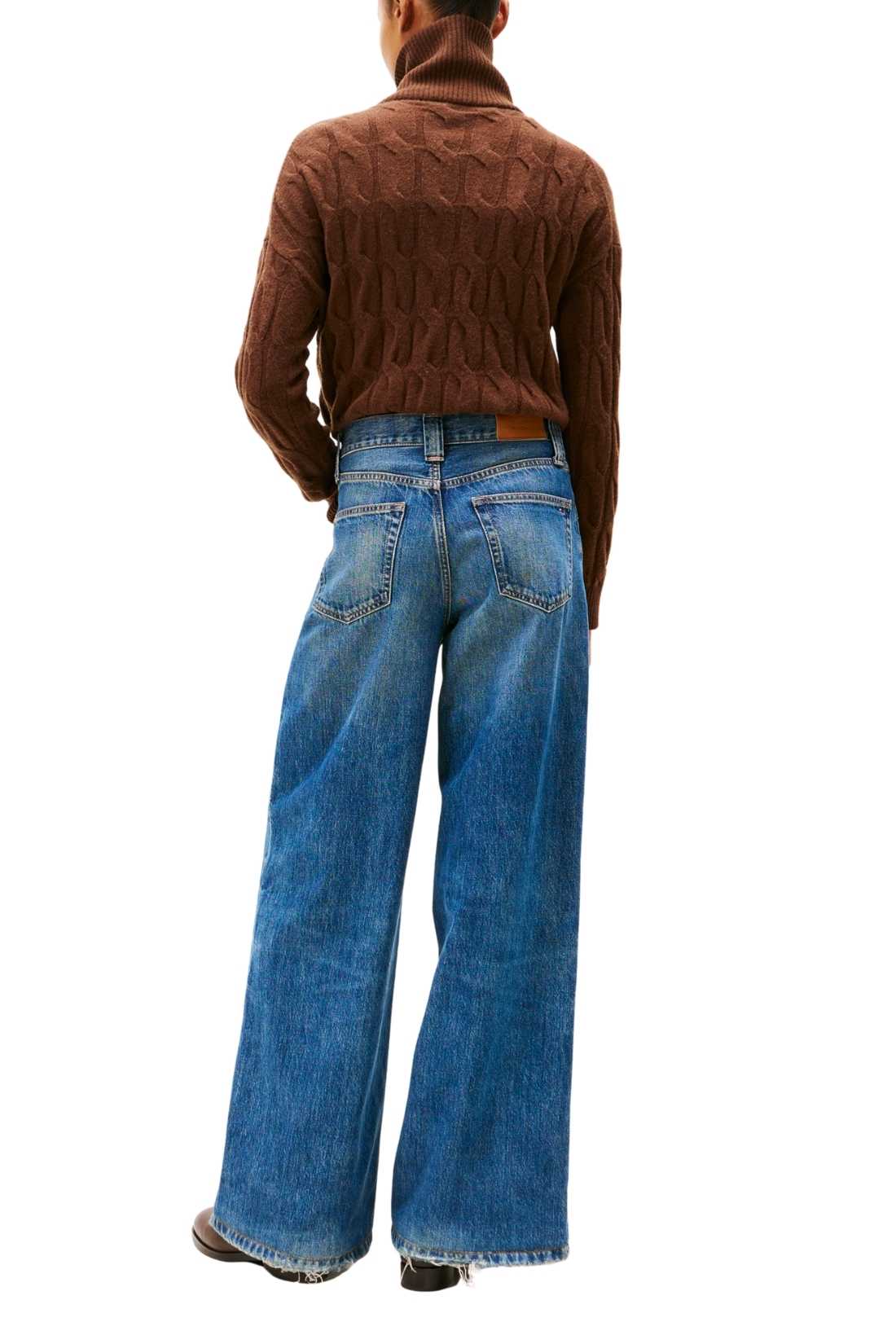 TOMMY HILFIGER - Women's large '70 jeans with high waist-2