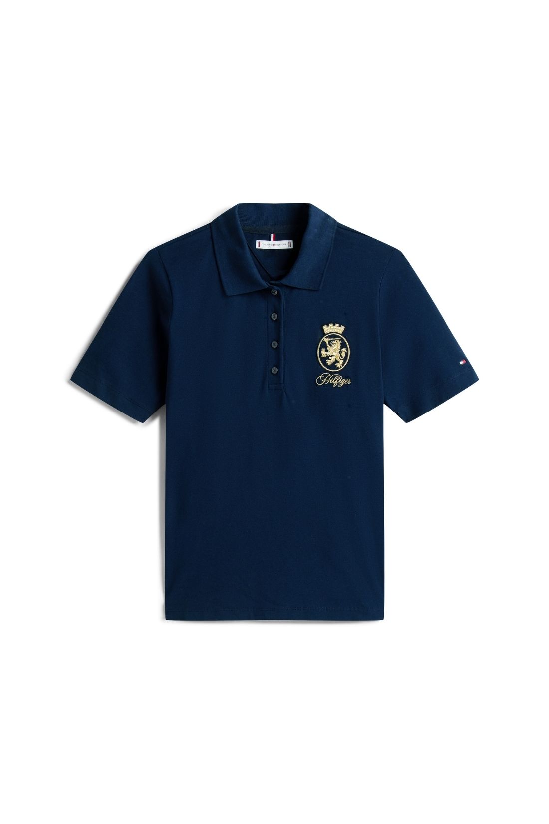 TOMMY HILFIGER - Pikétröja med Logo – Dam