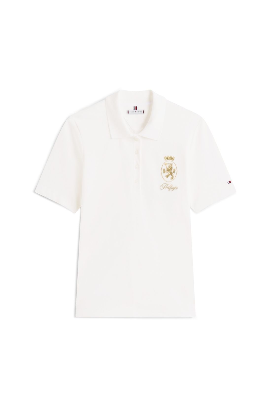 TOMMY HILFIGER - Pikétröja med Logo – Dam